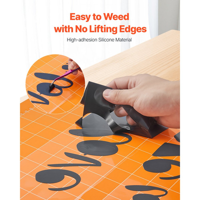 Βινύλιο μεταφοράς θερμότητας VEVOR, 304,8 x 15240mm, Γυαλιστερό μαύρο σίδερο HTV σε ρολό βινυλίου, εύκολο στην κοπή και το ξερίζωμα, ισχυρή πρόσφυση, συμβατό με μηχανές κοπής, για διάφορα υλικά, μπλουζάκια, μαξιλάρια, καπέλα