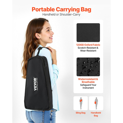 Ξυλόφωνο VEVOR Glockenspiel, 27 Νότες, Επαγγελματικό Κρουστό Όργανο Ξυλόφωνου, με Μεταλλικά Πλήκτρα, Περιλαμβάνει 4 Σφυριά, Τσάντα Μεταφοράς, Μουσικό Όργανο για Αρχάριους για Ενήλικες και Παιδιά, για Μουσική Διδασκαλία