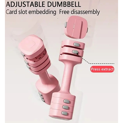 Πολυλειτουργικό ρυθμιζόμενο σετ αλτήρων - 5.5kg - 80382B - 290243 - Green