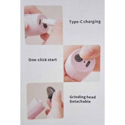 Ηλεκτρική λίμα περιποίησης ποδιών - DY-165 - 813652 - Blue