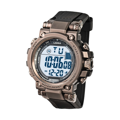 Ψηφιακό ρολόι χειρός - LS9057 - Lasika - 817353 - Black/Bronze