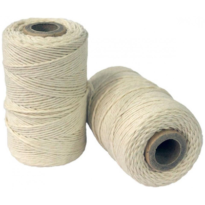 Κορδονέτα βαμβακερό λευκό 30τεμ. 100gr / ΣΠA-ΛEYK100
