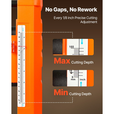 Πλάνη πάχους VEVOR, δύο λεπίδων, πλάτος εργασίας 330 mm, ισχυρός κινητήρας 1800W 23500 σ.α.λ., διπλοί κύλινδροι, προστασία από υπερφόρτωση, ξυλουργική μονής ταχύτητας, για σκληρό και μαλακό ξύλο