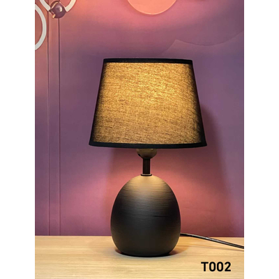 Επιτραπέζιο φωτιστικό - Πορτατίφ - T002 - 880024 - Black