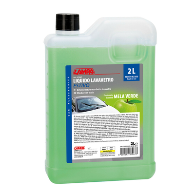 ΥΓΡΟ ΥΑΛΟΚΑΘΑΡΙΣΤΗΡΩΝ SUMMER SCREEN WASH ΜΕ ΑΡΩΜΑ ΠΡΑΣΙΝΟ ΜΗΛΟ (ΕΤΟΙΜΟ ΓΙΑ ΧΡΗΣΗ) 2000ml