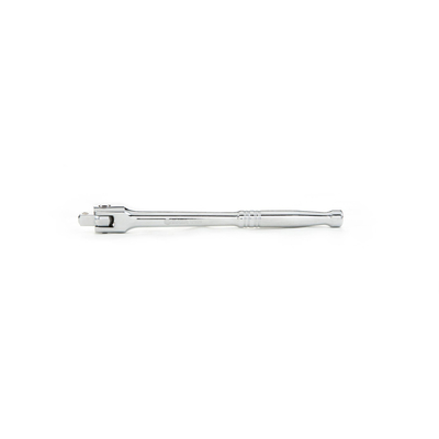 Μανέλα σπαστή 3/8" 213mm
Λαβή για μεγαλύτερη μόχλευση
Ευέλικτη κεφαλή για πολλαπλές γωνίες χρήσης
Μονοκόμματη κατασκευή από κράμα χάλυβα για
στιβαρή απόδοση
Η σφαιρική συγκράτηση βοηθάει να ασφαλίσουν τα
καρυδάκια στην κεφαλή του δίσκου
Πλήρως γυαλισμένο