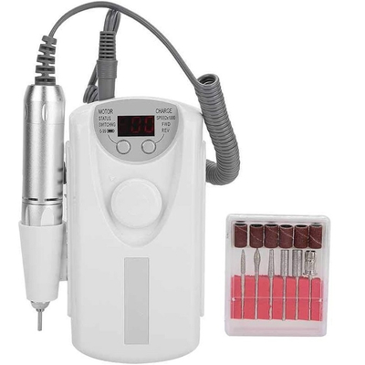 Επαναφορτιζόμενος τροχός μανικιούρ-πεντικιούρ - DMJ-101 - 910259 - White