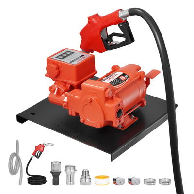 Αντλία μεταφοράς καυσίμου VEVOR 230V, 20 GPM 76 L/min, ηλεκτρική αντλία μεταφοράς λαδιού AC, με μετρητή, ακροφύσιο καυσίμου αυτόματης απενεργοποίησης και εύκαμπτο σωλήνα εκκένωσης, υψηλή ροή για βενζίνη, ντίζελ, κηροζίνη, βιοντίζελ, αιθανόλη