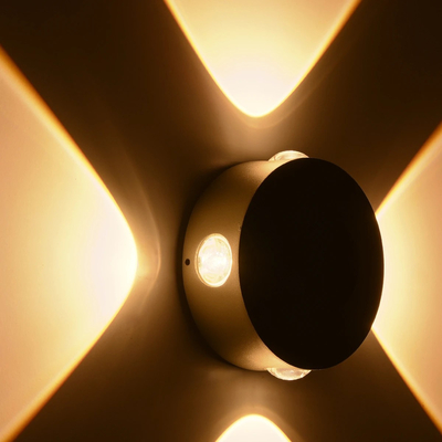 kelvo® ARKOS KLV-101-0108 Μοντέρνο Φωτιστικό Τοίχου - Απλίκα LED 8W 840lm 15° AC 220-240V Αδιάβροχο IP65 Θερμό Λευκό 2700K - Lumileds COB Chip & TÜV SÜD Driver - Γκρι Ανθρακί Ματ - Μ13 x Π5.5 x Υ13cm - 5 Χρόνια Εγγύηση