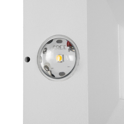 kelvo® ARKOS KLV-101-0112 Μοντέρνο Φωτιστικό Τοίχου - Απλίκα LED 8W 840lm 15° AC 220-240V Αδιάβροχο IP65 Θερμό Λευκό 2700K - Lumileds COB Chip & TÜV SÜD Driver - Λευκό Ματ - Μ14 x Π5.5 x Υ14cm - 5 Χρόνια Εγγύηση