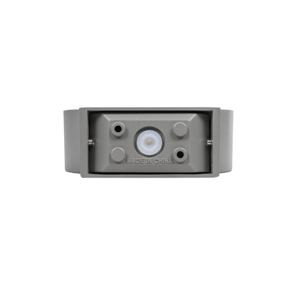 kelvo® AURA KLV-101-0114 Μοντέρνο Φωτιστικό Τοίχου - Απλίκα LED 7W 875lm 45° AC 220-240V Αδιάβροχο IP65 Θερμό Λευκό 2700K - Bridgelux COB Chip & TÜV SÜD Driver - Γκρι Ανθρακί Ματ - Μ15 x Π13 x Υ4.5cm - 5 Χρόνια Εγγύηση