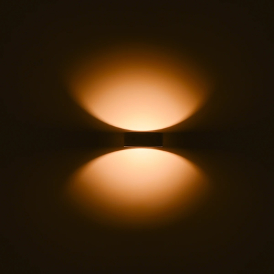 kelvo® AURA KLV-101-0113 Μοντέρνο Φωτιστικό Τοίχου - Απλίκα LED 7W 875lm 45° AC 220-240V Αδιάβροχο IP65 Θερμό Λευκό 2700K - Bridgelux COB Chip & TÜV SÜD Driver - Μαύρο Ματ - Μ15 x Π13 x Υ4.5cm - 5 Χρόνια Εγγύηση