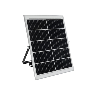 GLOBOSTAR® LUMOVOX 73069 Προβολέας LED 300W 15000lm 120° DC 5V με Φωτοβολταϊκό Panel 5V 20W & Επαναφορτιζόμενη Μπαταρία Li-ion 3.2V 15000mAh Αδιάβροχο IP67 Ψυχρό Λευκό 6000K - 360 x SMD2835 Sanan Chip - Γκρι Ανθρακί - Μ37 x Π7.5 x Υ27cm - 2 Χρόνια Εγγύηση