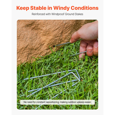 Ψεύτικο κάλυμμα βράχου VEVOR, εξωτερικό ψεύτικο κάλυμμα αντλίας φρεατίου, ρεαλιστική φυσική υφή, ελαφρύς και ανθεκτικός στις καιρικές συνθήκες τεχνητός βράχος για διακόσμηση κήπου, καφέ αμμώδες, μεσαίου μεγέθους