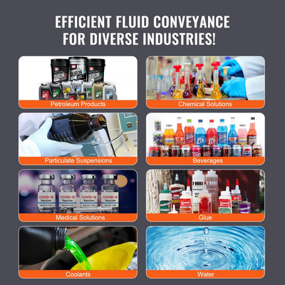 Αεροκίνητη αντλία διπλού διαφράγματος VEVOR, 44GPM, μέγιστη 115PSI, πνευματική αντλία μεταφοράς απόβλητων ελαίων με 2 επιπλέον διαφράγματα, είσοδο και έξοδο 3,8cm, διαφραγματική αντλία από κράμα αλουμινίου για γράσο ντίζελ