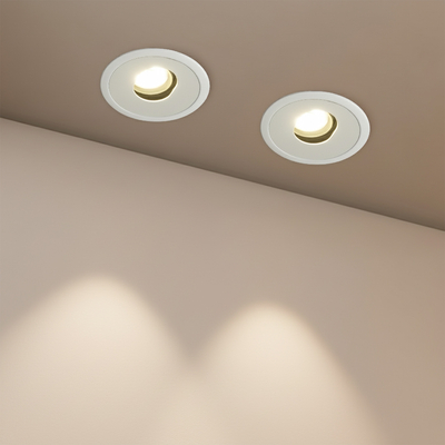 kelvo® ASYMMETRICAL KLV-101-0131 Χωνευτό Downlight Σποτ LED 7W 875lm 15°x30° AC 220-240V IP20 Φυσικό Λευκό 4500K - Bridgelux COB Chip & TÜV SÜD Driver - Λευκό Ματ - Μ8.3 x Π8.3 x Υ8.16cm / Q7.25cm - 5 Χρόνια Εγγύηση
