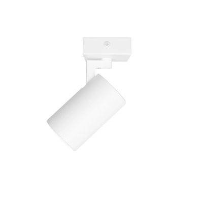 kelvo® SPOTA KLV-101-0135 Μοντέρνο Κινούμενο Φωτιστικό Σποτ Οροφής με Ντουί 1 x GU10 90° AC 220-240V IP20 - Λευκό Ματ - Μ7 x Π6 x Υ14cm