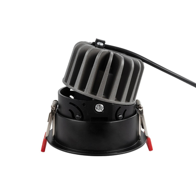 kelvo® ASYMMETRICAL KLV-101-0133 Χωνευτό Downlight Σποτ LED 7W 875lm 15°x30° AC 220-240V IP20 Φυσικό Λευκό 4500K - Bridgelux COB Chip & TÜV SÜD Driver - Μαύρο Ματ - Μ8.3 x Π8.3 x Υ8.16cm / Q7.25cm - 5 Χρόνια Εγγύηση