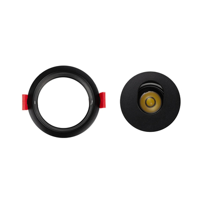 kelvo® ASYMMETRICAL KLV-101-0133 Χωνευτό Downlight Σποτ LED 7W 875lm 15°x30° AC 220-240V IP20 Φυσικό Λευκό 4500K - Bridgelux COB Chip & TÜV SÜD Driver - Μαύρο Ματ - Μ8.3 x Π8.3 x Υ8.16cm / Q7.25cm - 5 Χρόνια Εγγύηση