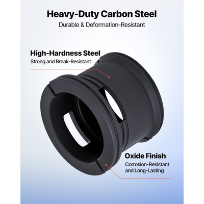 Κιτ Πίεσης Ρουλεμάν VEVOR, 14 τεμάχια, Σετ Κατσαβιδιών Ρουλεμάν και Στεγανοποίησης με Δακτυλίους και Προσαρμογείς, Σετ Εργαλείων Κατσαβιδιών Δακτυλίου, Κιτ Εργαλείων Αφαίρεσης και Εγκατάστασης Στεγανοποίησης από Ανθρακούχο Χάλυβα Βαρέως Τύπου με Θήκη Αποθήκευσης