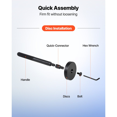 Κιτ Πίεσης Ρουλεμάν VEVOR, 52 τεμάχια, Σετ Κατσαβιδιού Ρουλεμάν και Στεγανοποίησης με 49 Δακτυλίους και Άξονα Λαβής, Σετ Εργαλείων Κατσαβιδιού Δακτυλίου, Κιτ Εργαλείων Αφαίρεσης και Εγκατάστασης από Ανθρακούχο Χάλυβα Βαρέως Τύπου με Θήκη Αποθήκευσης