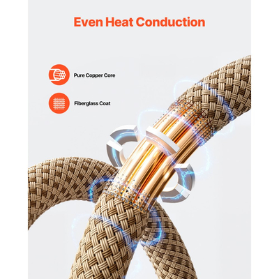 VEVOR 10 τεμάχια μαγνητικό επαγωγικό θερμαντικό πηνίο, αξεσουάρ θερμότητας επαγωγέα, κιτ μίνι θερμαντικού πηνίου με ευελιξία και μεγάλη διάρκεια ζωής, για την αφαίρεση σκουριασμένων μπουλονιών και παξιμαδιών, 8 πηνία + 1 σχήματος U + 1 ελεύθερης διαμόρφωσης