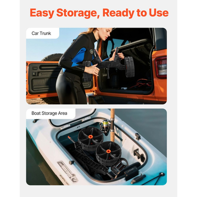 Καρότσι καγιάκ VEVOR, Χωρητικότητα φορτίου 136,1 kg, Πτυσσόμενο καρότσι καγιάκ με συμπαγή ελαστικά 25,4 cm & 1 ιμάντα καστάνιας, Καρότσι σανίδας για μεταφορά καγιάκ, κανό, σανίδων κωπηλασίας, χαλιών επίπλευσης, σκαφών Jon