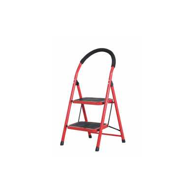 Πτυσσόμενη σκάλα-σκαμπό σιδερένια - 108-2 - 617440