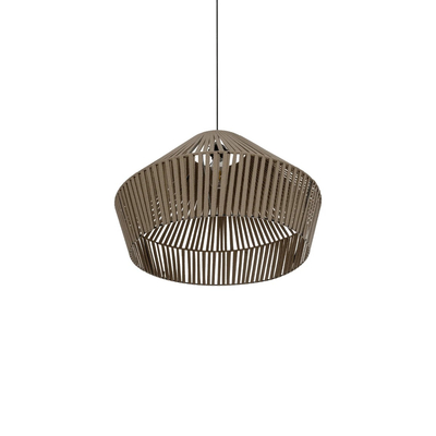 GLOBOSTAR® NUI 205-0068 Boho Κρεμαστό Φωτιστικό Οροφής με Ντουί 1 x E27 AC 220-240V IP20 - Μπεζ - M60 x Π60 x Υ41cm