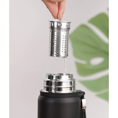 Φορητό παγούρι-θερμός - 800ml - 312604 - Black