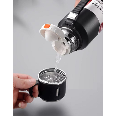 Φορητό παγούρι-θερμός - 800ml - 312604 - Black