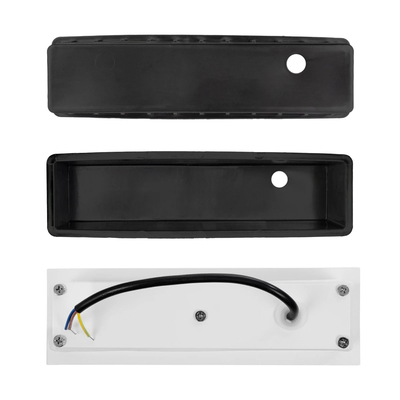 kelvo® STEPART KLV-101-0094 Μοντέρνο Χωνευτό Φωτιστικό Σκαλοπατιού - Διαδρόμου LED 7W 735lm 45° AC 220-240V Αδιάβροχο IP65 Θερμό Λευκό 2700K - Lumileds SMD Chip & TÜV SÜD Driver - Λευκό Ματ - Μ6.5 x Π6.5 x Υ21cm / Q5.41 x 18.9cm - 5 Χρόνια Εγγύηση