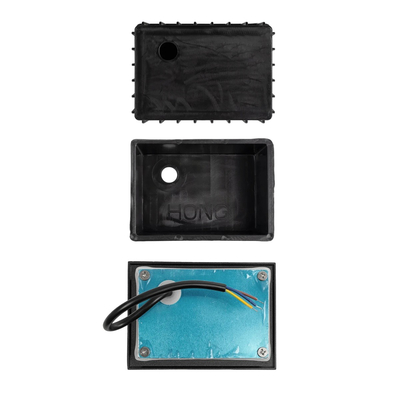 kelvo® STEPART KLV-101-0083 Μοντέρνο Χωνευτό Φωτιστικό Σκαλοπατιού - Διαδρόμου LED 6W 750lm 45° AC 220-240V Αδιάβροχο IP65 Θερμό Λευκό 2700K - Lumileds SMD Chip & TÜV SÜD Driver - Μαύρο Ματ - Μ11.5 x Π5.3 x Υ8.3cm / Q10.63 x 7.61cm - 5 Χρόνια Εγγύηση