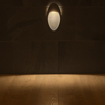 kelvo® STEPART KLV-101-0102 Μοντέρνο Φωτιστικό Σκαλοπατιού - Διαδρόμου LED 3W 375lm 45° AC 220-240V Αδιάβροχο IP65 Θερμό Λευκό 2700K - Lumileds SMD Chip & TÜV SÜD Driver - Γκρι Ανθρακί Ματ - Μ13 x Π5.5 x Υ26cm - 5 Χρόνια Εγγύηση