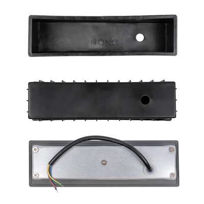 kelvo® STEPART KLV-101-0087 Μοντέρνο Χωνευτό Φωτιστικό Σκαλοπατιού - Διαδρόμου LED 6W 750lm 45° AC 220-240V Αδιάβροχο IP65 Θερμό Λευκό 2700K - Lumileds SMD Chip & TÜV SÜD Driver - Γκρι Ανθρακί Ματ - Μ21 x Π5.5 x Υ6.5cm  / Q20.3 x 5.6cm - 5 Χρόνια Εγγύηση