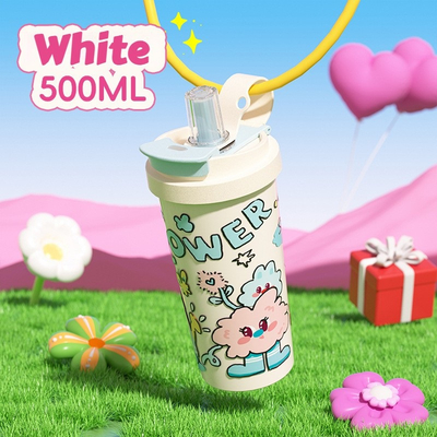 Παιδικό παγούρι-θερμός - 500ml - 696222 - White