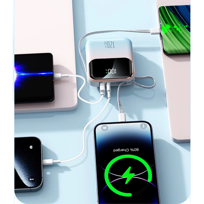 Powerbank Mini - Fast Charge - 10.000mah - DX337 - 813669 - Blue