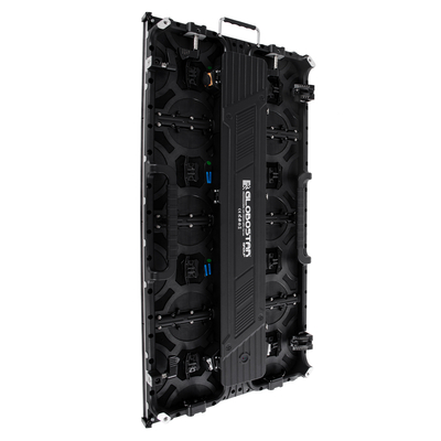 GLOBOSTAR® LUMOWALL 41003 Κυρτή Οθόνη Video Wall P3.91 Καμπίνα 50x100cm LED 360W 3840Hz 32768 Dots ≥5600cd/㎡ Nits AC 220-240V Εξωτερικού Χώρου IP65 Full Color S1/16 14Bits - Κάρτα NovaStar A8S-N+HUB - Curved -10/+15 Angle - Προστατευτικά Γωνιών - Nationstar SMD1921 & CZCL Driver - Μ50 x Π8.5 x Υ100cm - 2 Χρόνια Εγγύηση