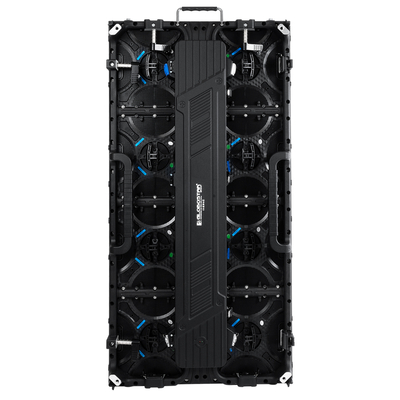 GLOBOSTAR® NEOWALL 41001 Οθόνη Video Wall P3.91 Καμπίνα 50x100cm LED 360W 3840Hz 32768 Dots ≥1900cd/㎡ Nits AC 220-240V Εσωτερικού Χώρου IP31 Full Color S1/16 14Bits - Κάρτα NovaStar MRV208-1 - Προστατευτικά Γωνιών - Kinglight SMD2121 & CZCL Driver - Μ50 x Π8.5 x Υ100cm - 2 Χρόνια Εγγύηση