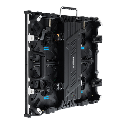 GLOBOSTAR® LUMOWALL 41002 Κυρτή Οθόνη Video Wall P3.91 Καμπίνα 50x50cm LED 180W 3840Hz 16384 Dots ≥5600cd/㎡ Nits AC 220-240V Εξωτερικού Χώρου IP65 Full Color S1/16 14Bits - Κάρτα NovaStar A8S-N+HUB - Curved -10/+15 Angle - Προστατευτικά Γωνιών - Nationstar SMD1921 & CZCL Driver - Μ50 x Π8.5 x Υ50cm - 2 Χρόνια Εγγύηση