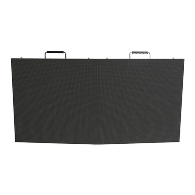 GLOBOSTAR® LUMOWALL 41002 Κυρτή Οθόνη Video Wall P3.91 Καμπίνα 50x50cm LED 180W 3840Hz 16384 Dots ≥5600cd/㎡ Nits AC 220-240V Εξωτερικού Χώρου IP65 Full Color S1/16 14Bits - Κάρτα NovaStar A8S-N+HUB - Curved -10/+15 Angle - Προστατευτικά Γωνιών - Nationstar SMD1921 & CZCL Driver - Μ50 x Π8.5 x Υ50cm - 2 Χρόνια Εγγύηση