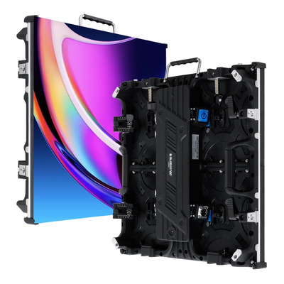 GLOBOSTAR® CRYSTALPIX 41039 Κυρτή Οθόνη Video Wall P1.95 GOB Καμπίνα 50x50cm LED 160W 3840Hz 65536 Dots ≥800cd/㎡ Nits AC 220-240V Εσωτερικού Χώρου IP31 Full Color S1/32 14Bits - Κάρτα NovaStar A8S-N+HUB - Curved -10/+15 Angle - Προστατευτικά Γωνιών - Kinglight SMD1515 & CZCL Driver - Μ50 x Π8.5 x Υ50cm - 2 Χρόνια Εγγύηση