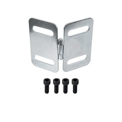 GLOBOSTAR® PLATE 41046 Σύνδεσμος Ένωσης Καμπίνων για Κυρτές Οθόνες LED Video Wall με Διαστάσεις Καμπίνας 50x50cm & 100x100cm - Μ12.5 x Π1 x Υ10cm