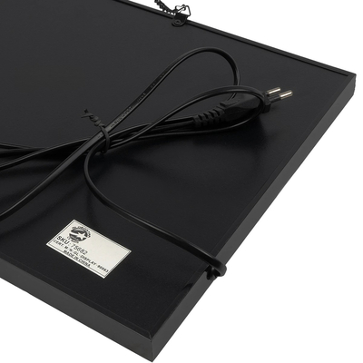 GLOBOSTAR® SIGN 75682 Διακοσμητικό Φωτιστικό Τοίχου Ένδειξης / Σήμανσης OPEN 24 HOURS LED 5W 150lm 120° AC 220-240V IP20 Πολύχρωμο - Μαύρο - Μ48 x Π25 x Υ2cm - 2 Χρόνια Εγγύηση