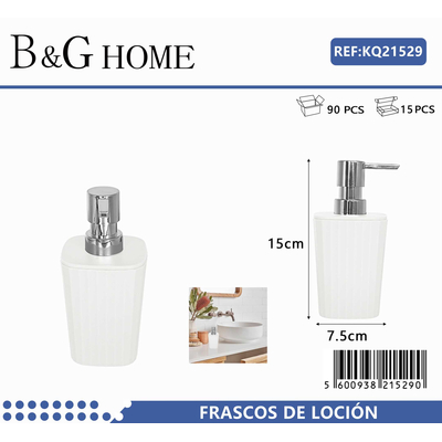 Θήκη κρεμοσάπουνου Dispenser πλαστική - White - 21529