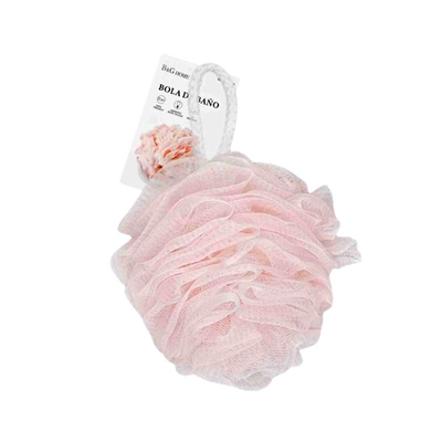 Σφουγγάρια μπάνιου δίχτυ σε σετ 5Χ - Light Pink - 24965