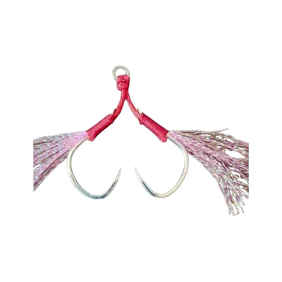 Αγκίστρι διπλό με νήμα - Assist Hooks - 4/0 - 832433