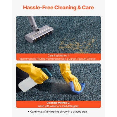 Πατάκι εισόδου VEVOR, 1829 x 1219 mm Εμπορικό πατάκι δαπέδου για εσωτερικούς και εξωτερικούς χώρους, Βιομηχανικό χαλί εισόδου με υπόστρωμα PVC, Πλενόμενο χαλί εισόδου βαρέως τύπου για διάδρομο, μπαλκόνι, γκαράζ, μπλε σχιστόλιθου