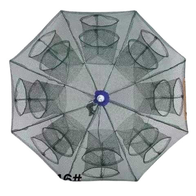 Πτυσσόμενη παγίδα ψαρέματος - Κιούρτος με 16 εισόδους - 931354