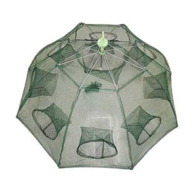 Πτυσσόμενη παγίδα ψαρέματος-κιούρτος με 8 εισόδους - 931357